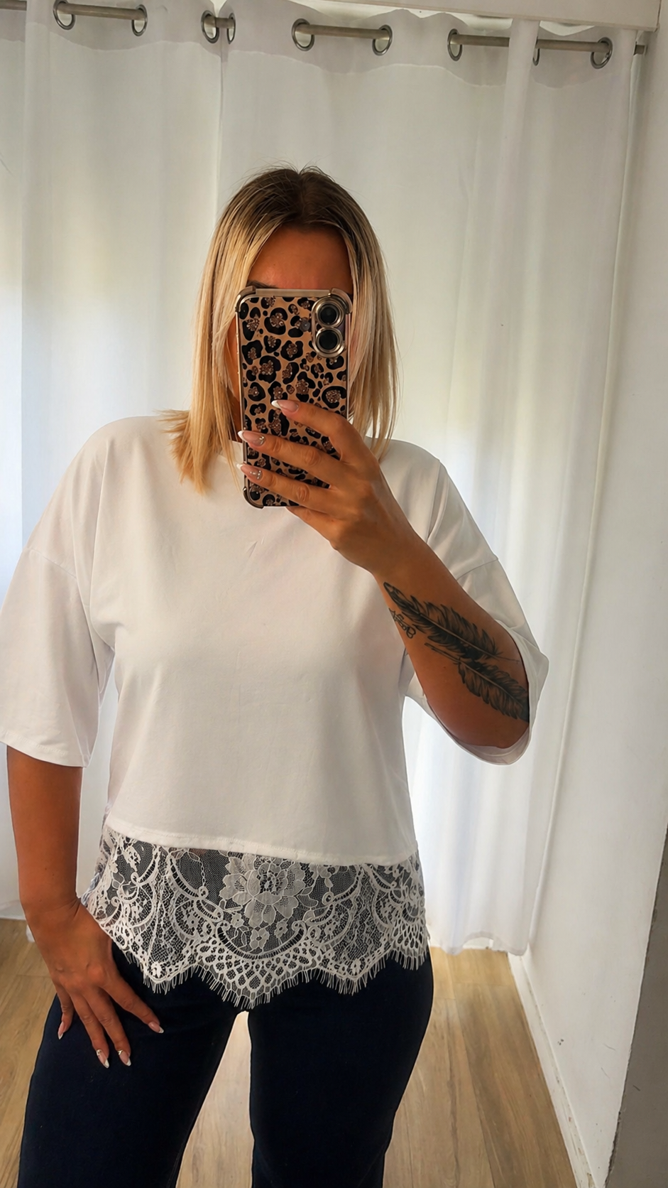 Tee shirt Mia blanc